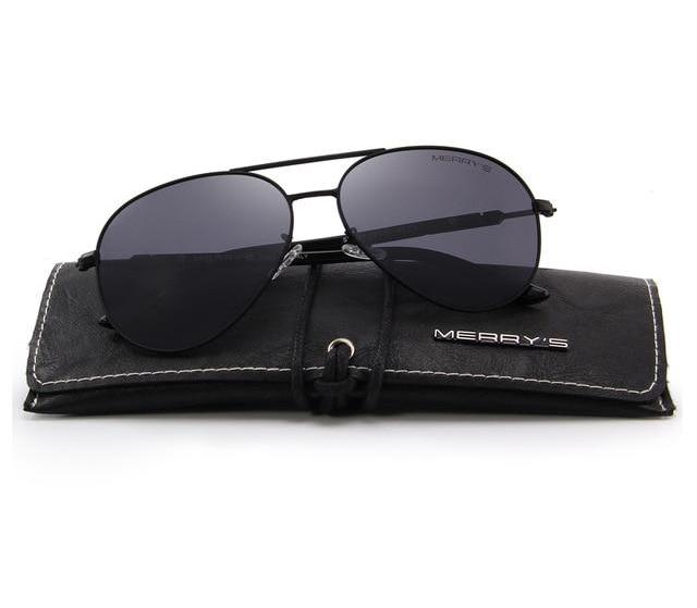 The Sun Fighter Classic Pilot Polarized Sunglasses with100% UV Protection