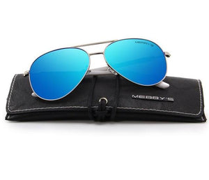 The Sun Fighter Classic Pilot Polarized Sunglasses with100% UV Protection