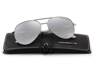 The Sun Fighter Classic Pilot Polarized Sunglasses with100% UV Protection