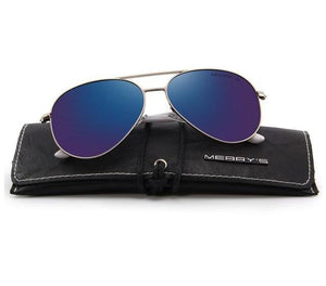 The Sun Fighter Classic Pilot Polarized Sunglasses with100% UV Protection